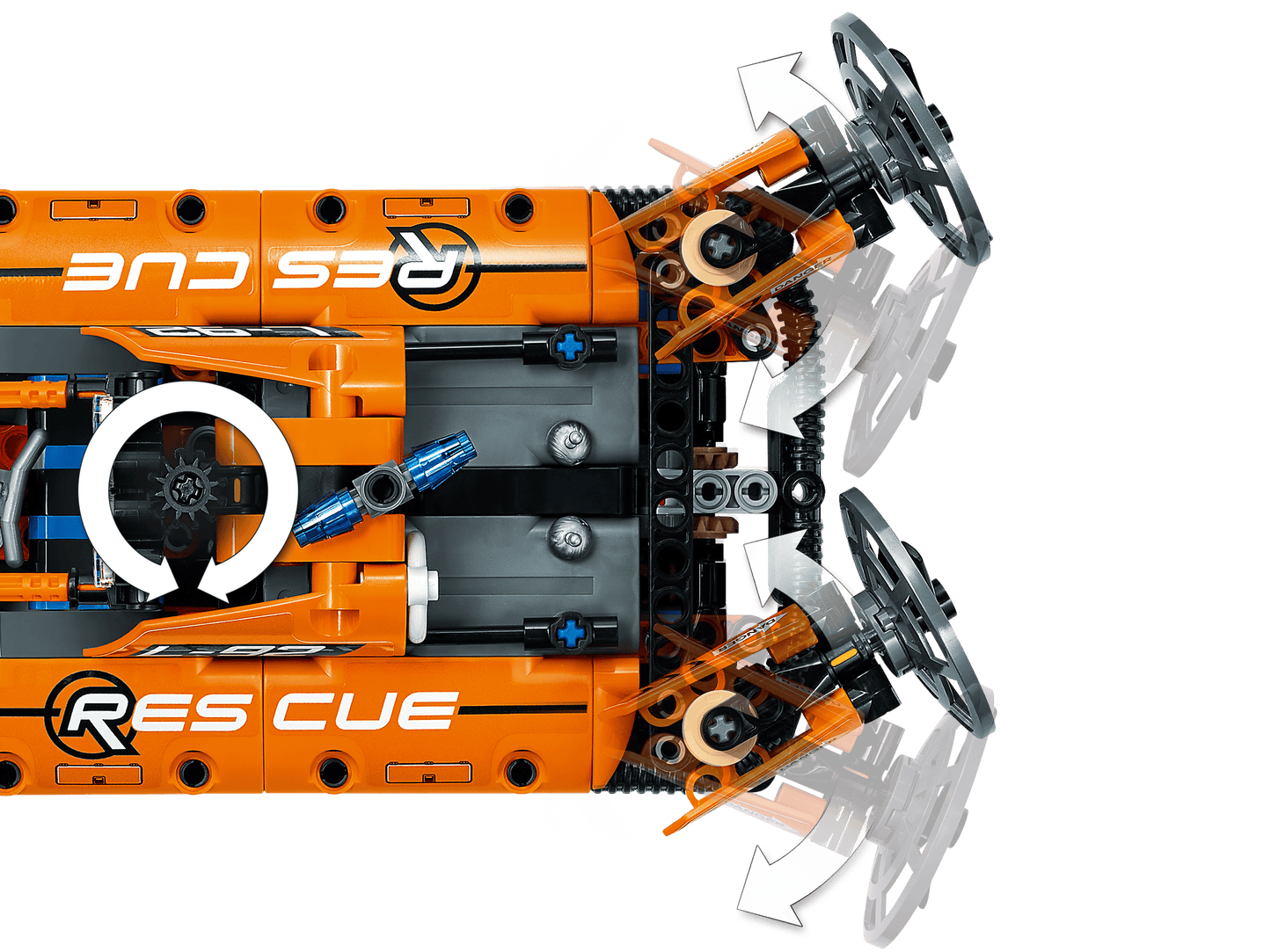 LEGO Technic Luftkissenboot für Rettungseinsätze (42120)