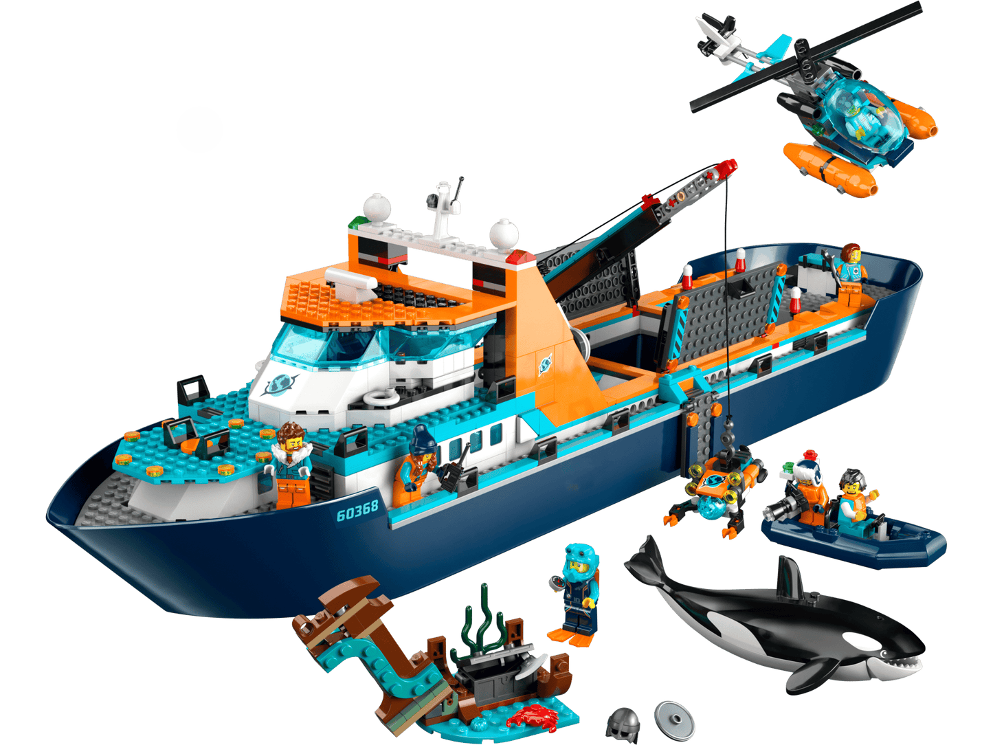 LEGO City Arktis-Forschungsschiff (60368)