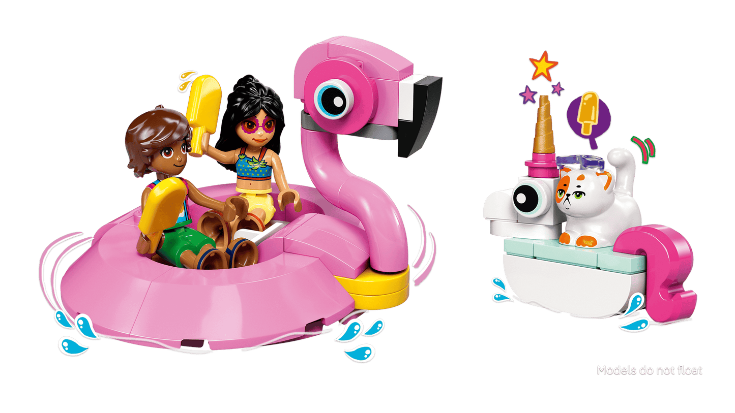 LEGO Friends Poolparty mit Einhorn und Flamingo (42658)