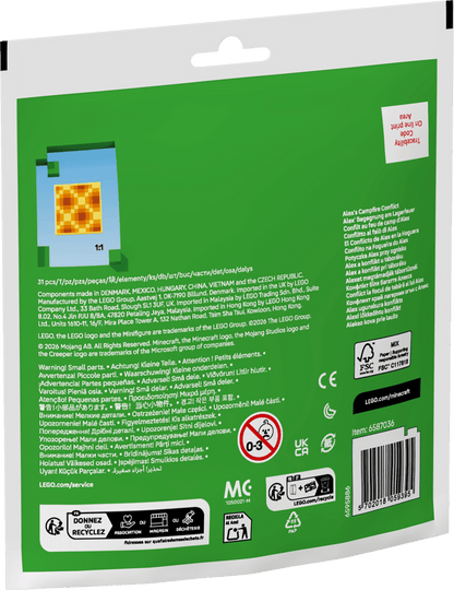 LEGO Minecraft Polybag Alex’ Begegnung am Lagerfeuer (30732)