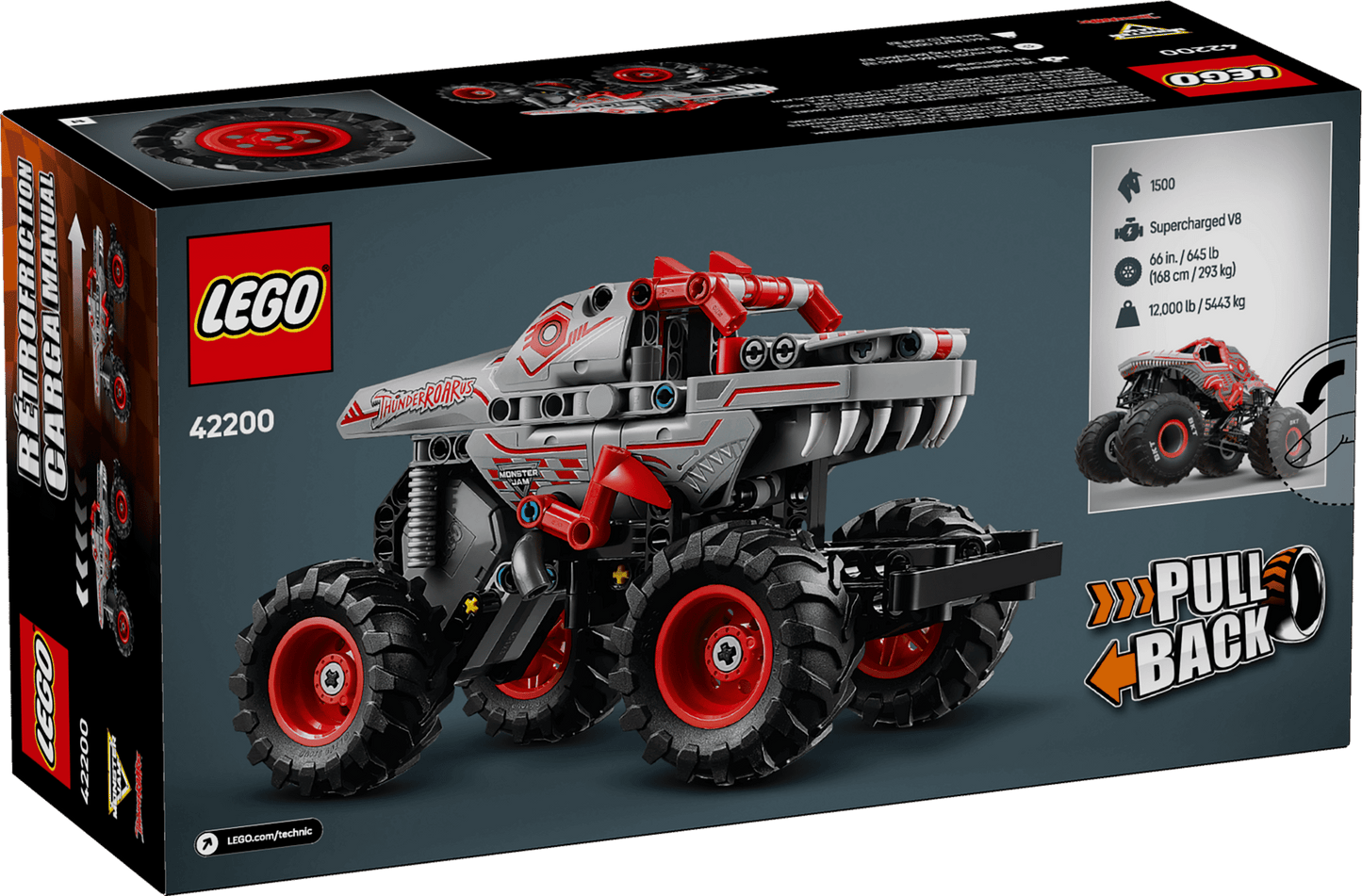 LEGO Technic Monster Jam™ ThunderROARus™ (42200)
