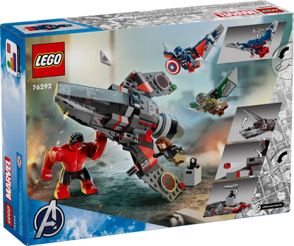 LEGO Marvel Super Heroes Showdown zwischen Captain America und Red Hulk (76292)