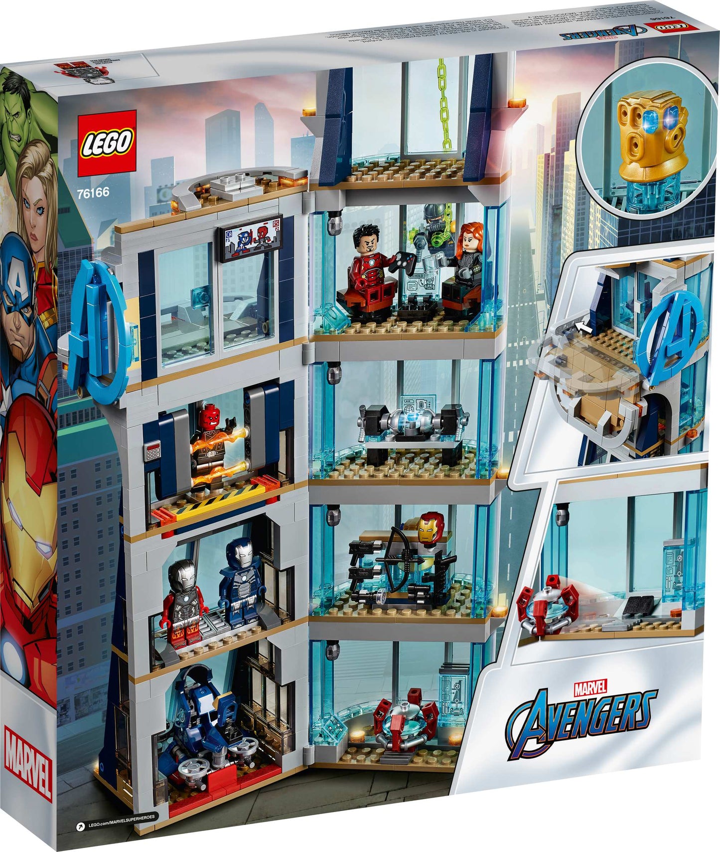 LEGO Super Heroes Marvel Avengers – Kräftemessen am Turm (76166)