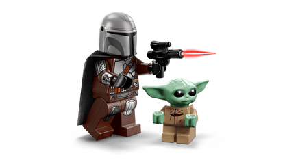LEGO Star Wars Der Mandalorianer und Grogu auf ihrem Speeder Bike™ (75436)