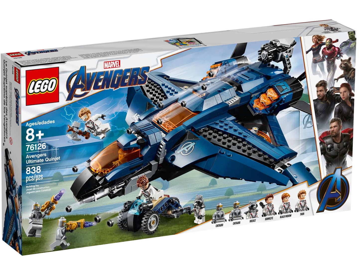 LEGO Marvel Super Heroes Ultimativer Avengers-Quinjet (76126)