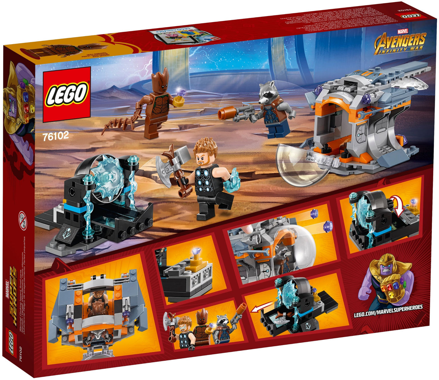 LEGO Marvel Super Heroes Thors Stormbreaker Axt (76102)