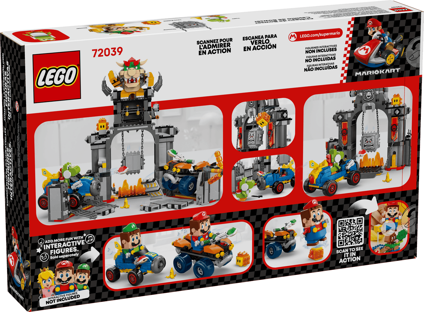 LEGO Super Mario - Mario Kart™ – Bowsers Festung (72039)