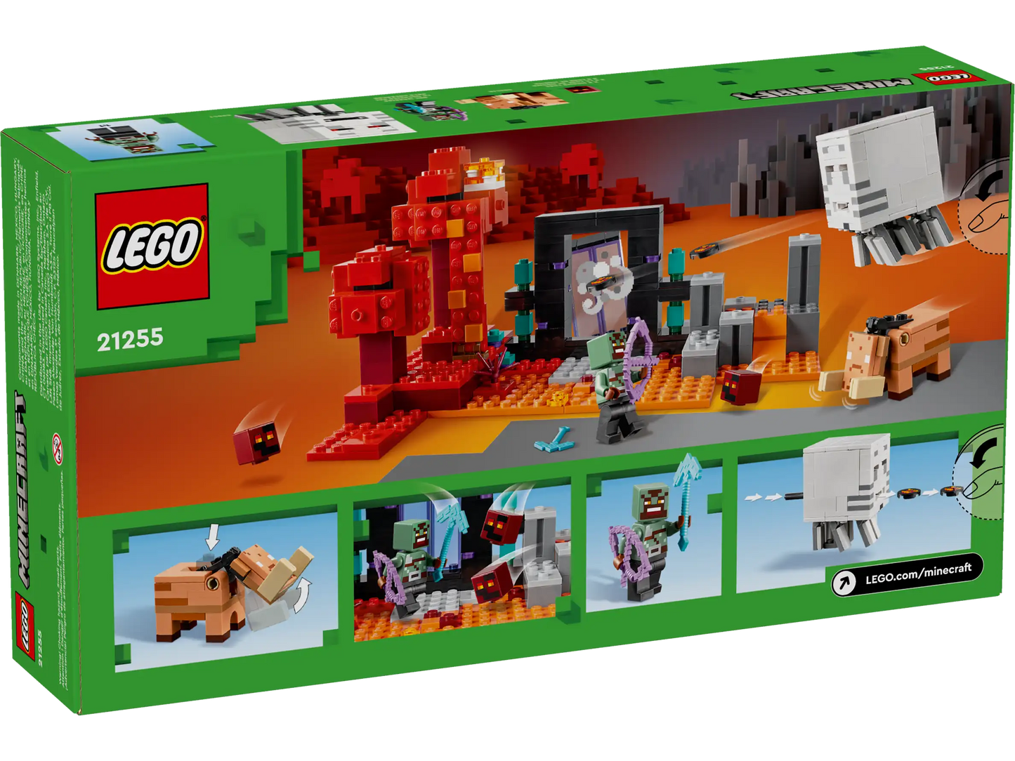 LEGO Minecraft Hinterhalt am Netherportal (21255)