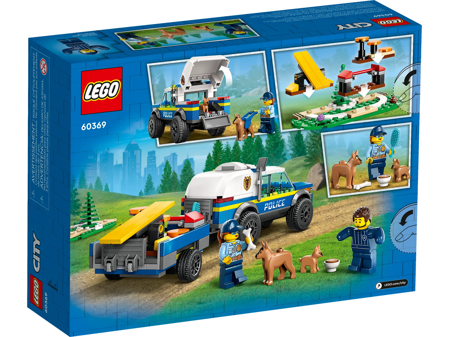 LEGO City Mobiles Polizei-Hundetraining (60369)