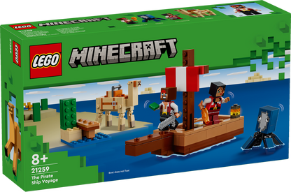 LEGO Minecraft Die Piratenschiffreise (21259)