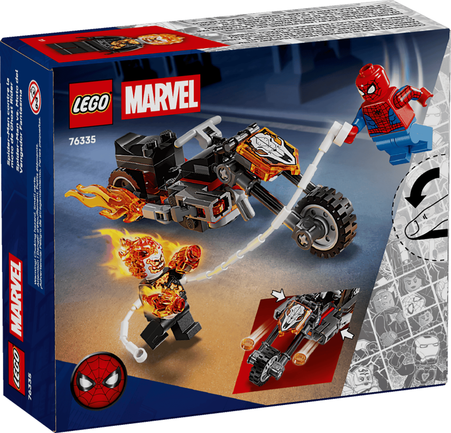 LEGO Marvel Super Heroes Spider- Man vs. Ghost Rider (76335)
