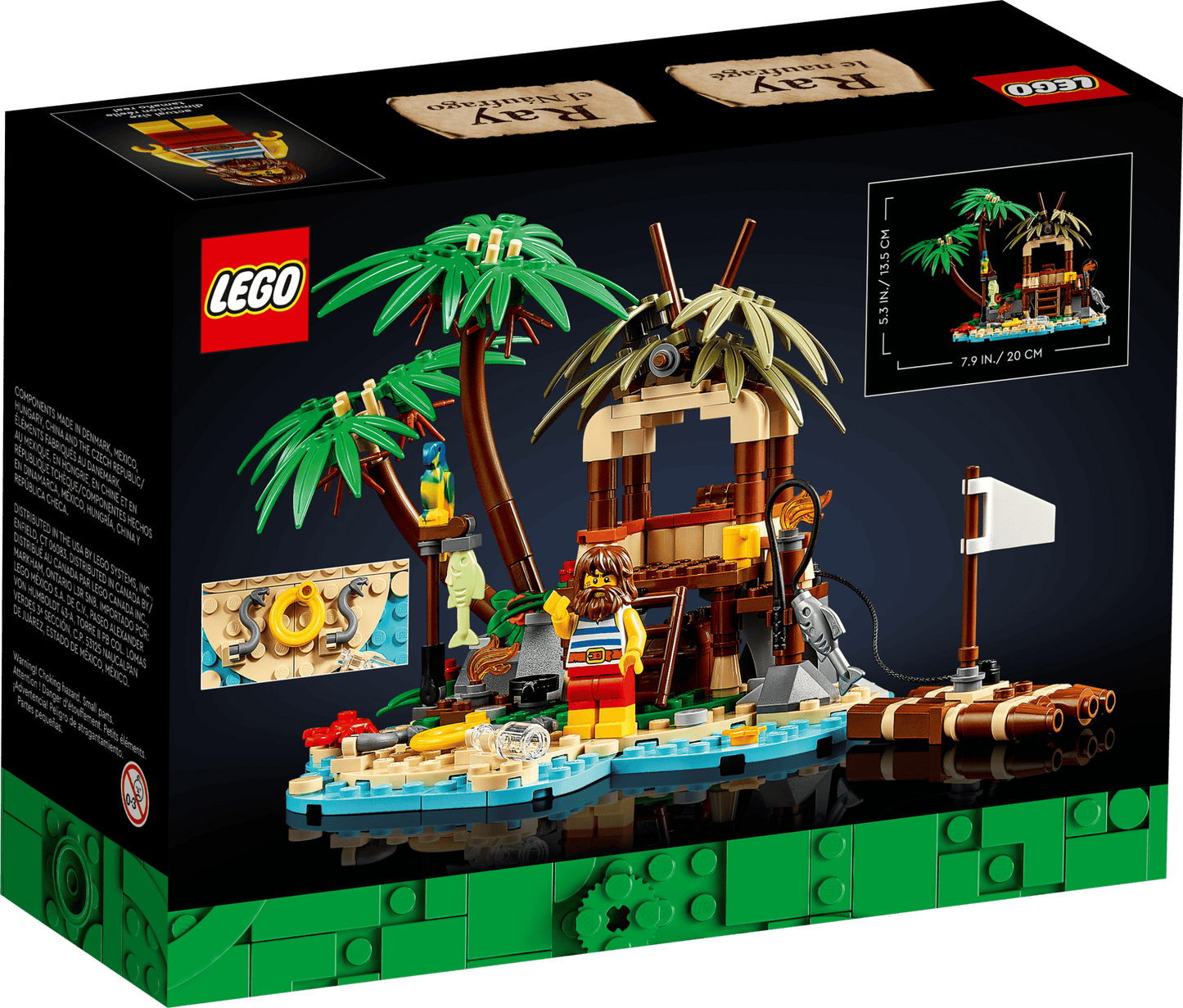 LEGO Ideas Ray der Schiffbrüchige (40566)