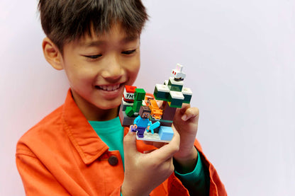 LEGO Minecraft Steves Abenteuer in der Taiga (21583)