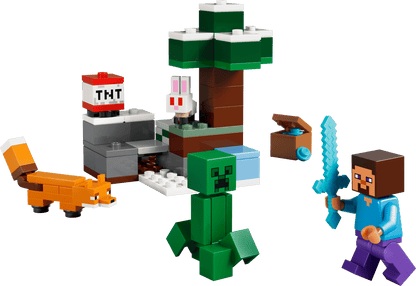 LEGO Minecraft Steves Abenteuer in der Taiga (21583)