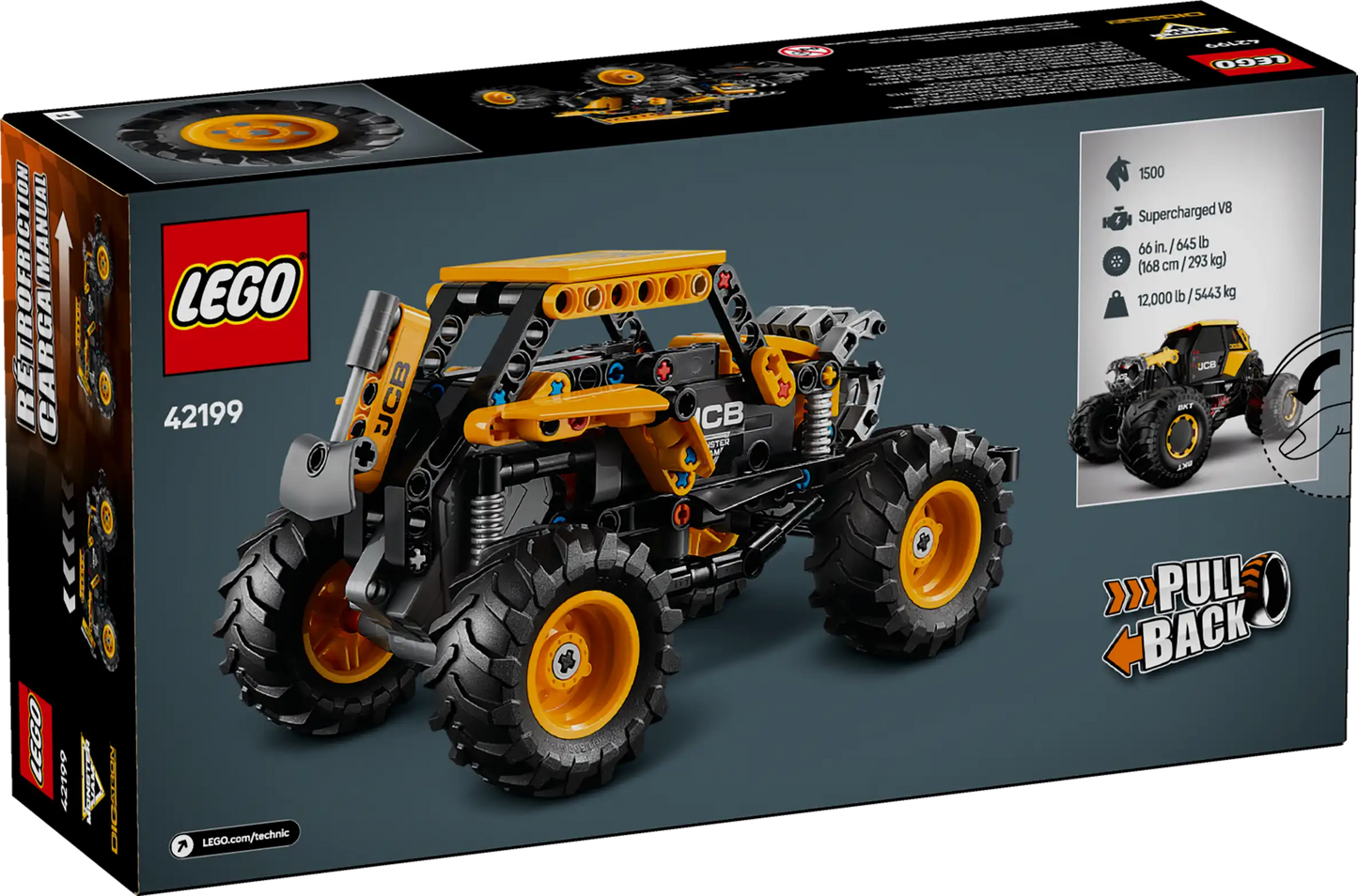 LEGO Technic Monster Jam DIGatron Pull-Back (42199)