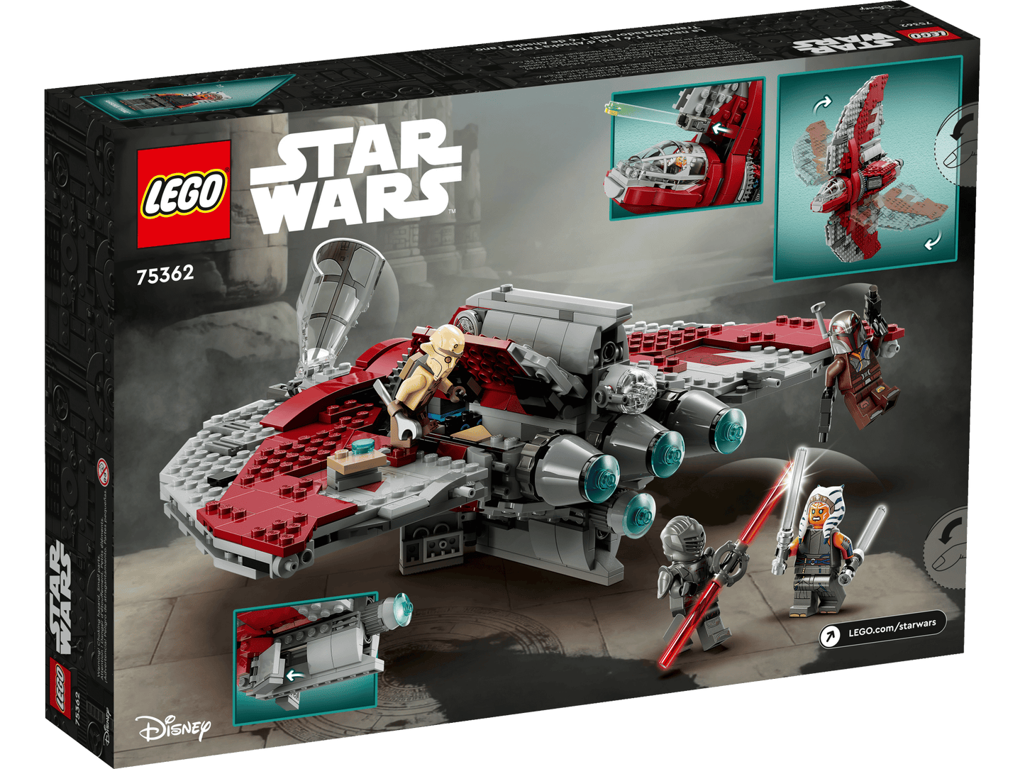 LEGO Star Wars Ahsoka Tanos T-6 Jedi Shuttle (75362)