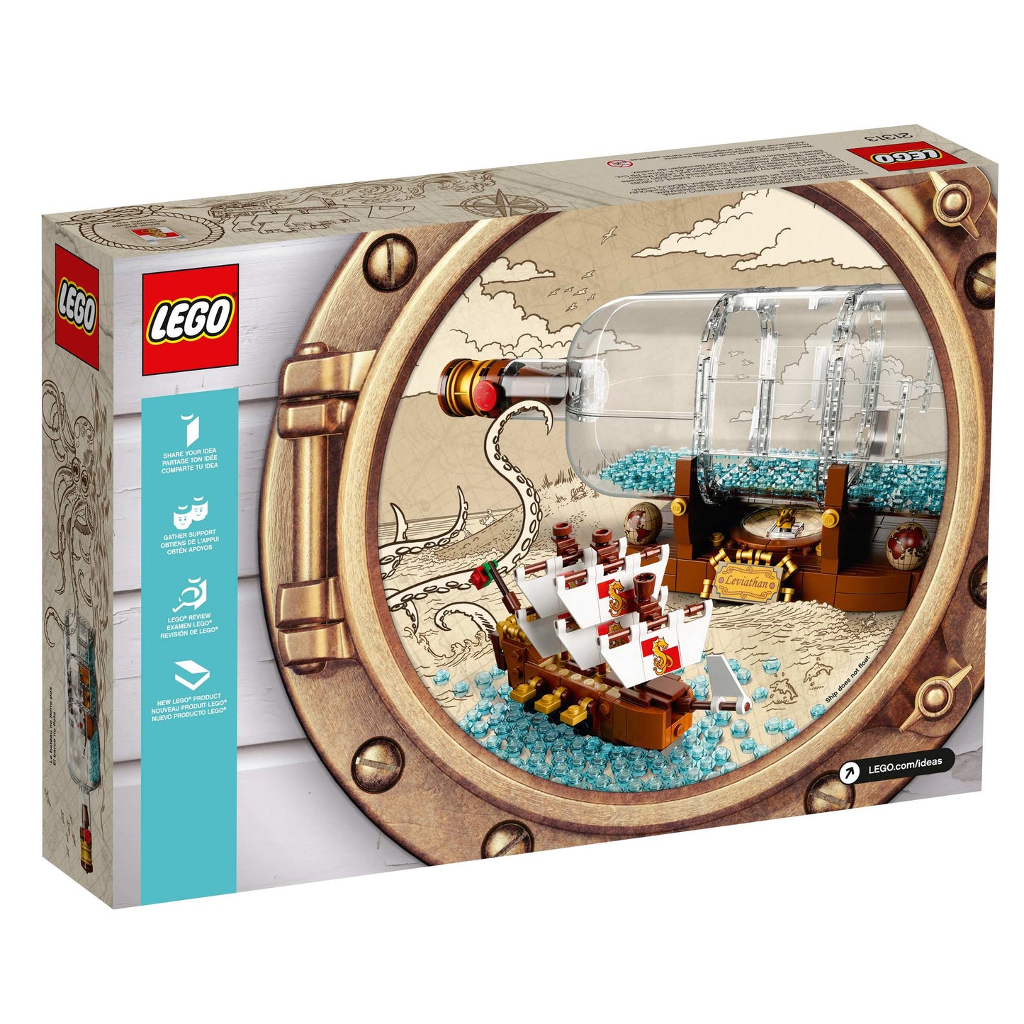 LEGO Ideas Schiff in der Flasche (21313)