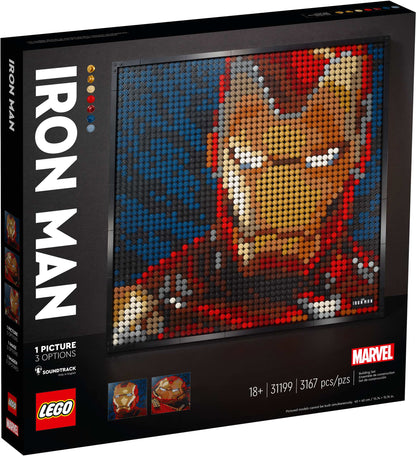 LEGO ARTS Marvel Studios Iron Man - Kunstbild (31199)