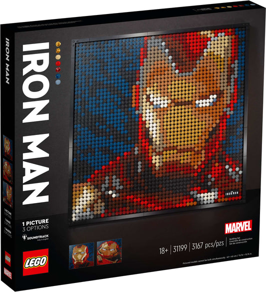 LEGO ART Marvel Studios Iron Man - Kunstbild (31199)