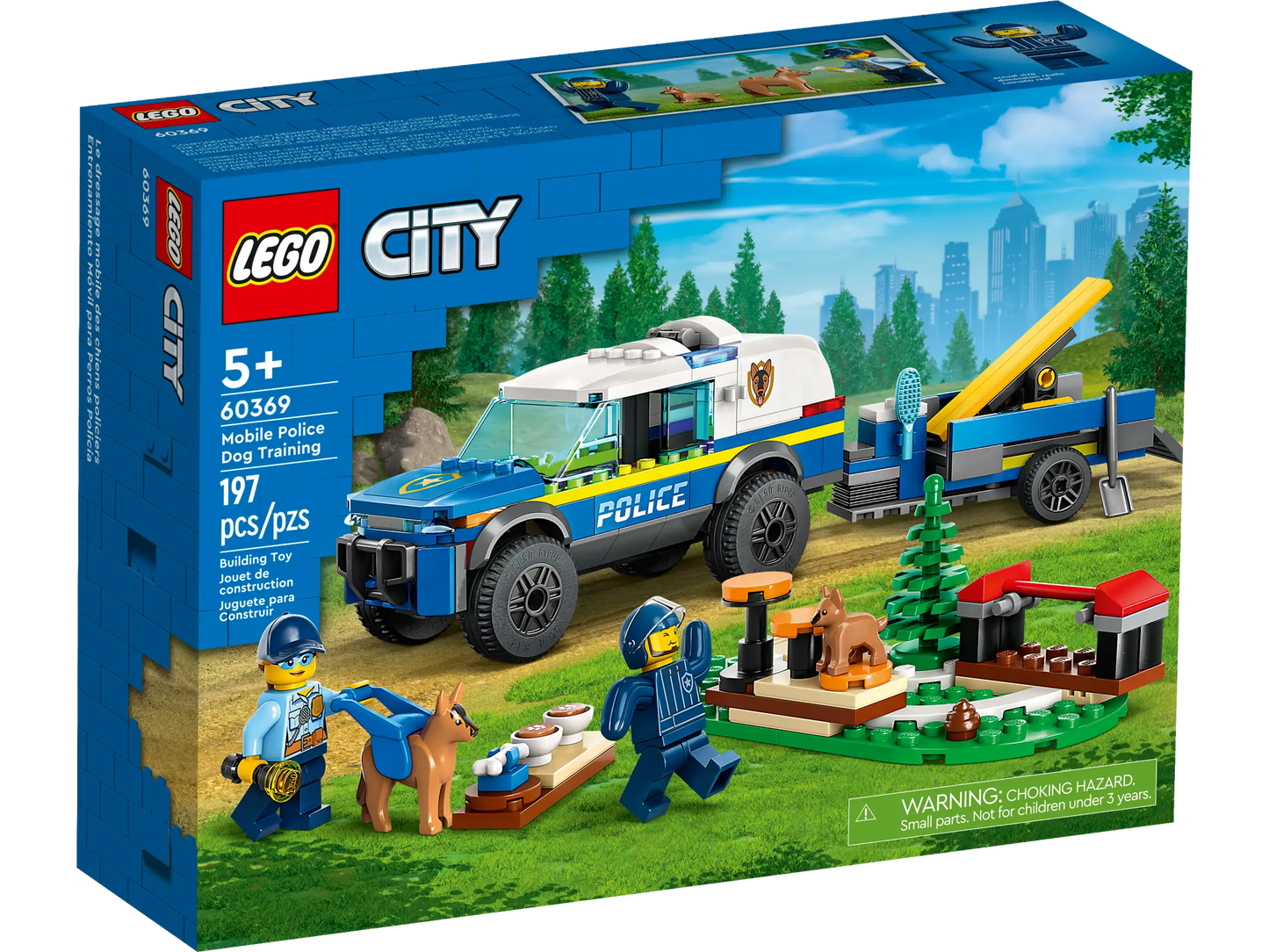 LEGO City Mobiles Polizei-Hundetraining (60369)