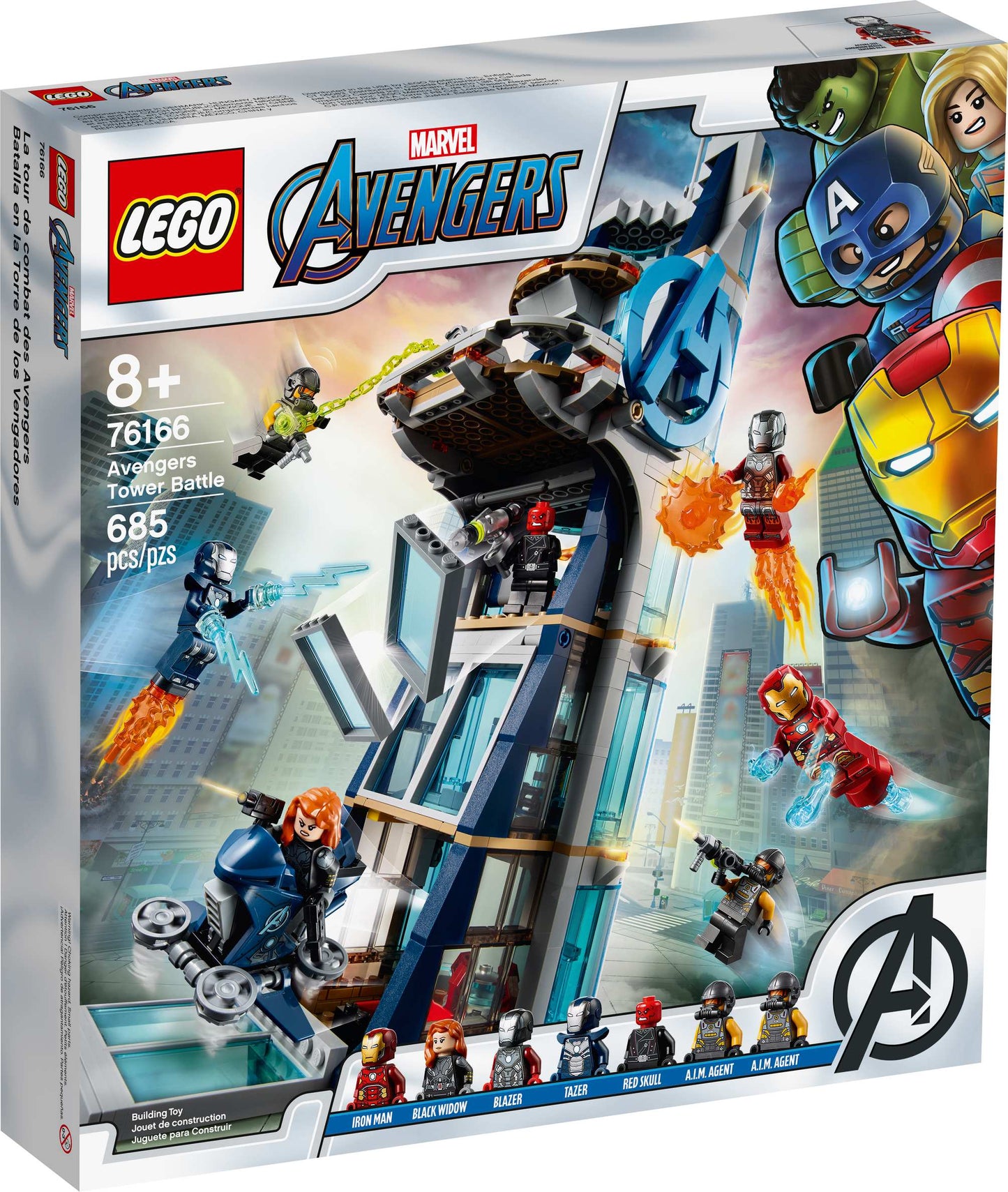LEGO Super Heroes Marvel Avengers – Kräftemessen am Turm (76166)