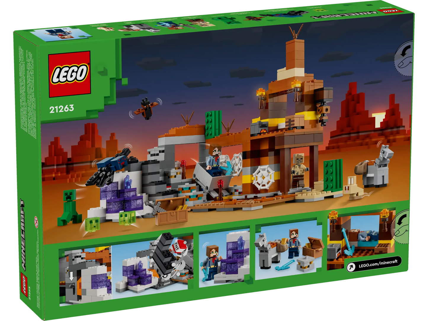 LEGO Minecraft Die Mine in den Badlands (21263)