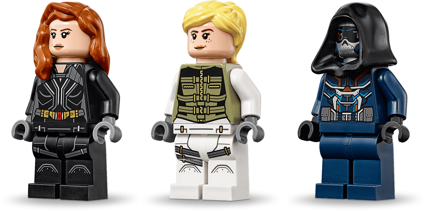 LEGO Marvel Super Heroes Black Widows Hubschrauber-Verfolgungsjagd (76162)