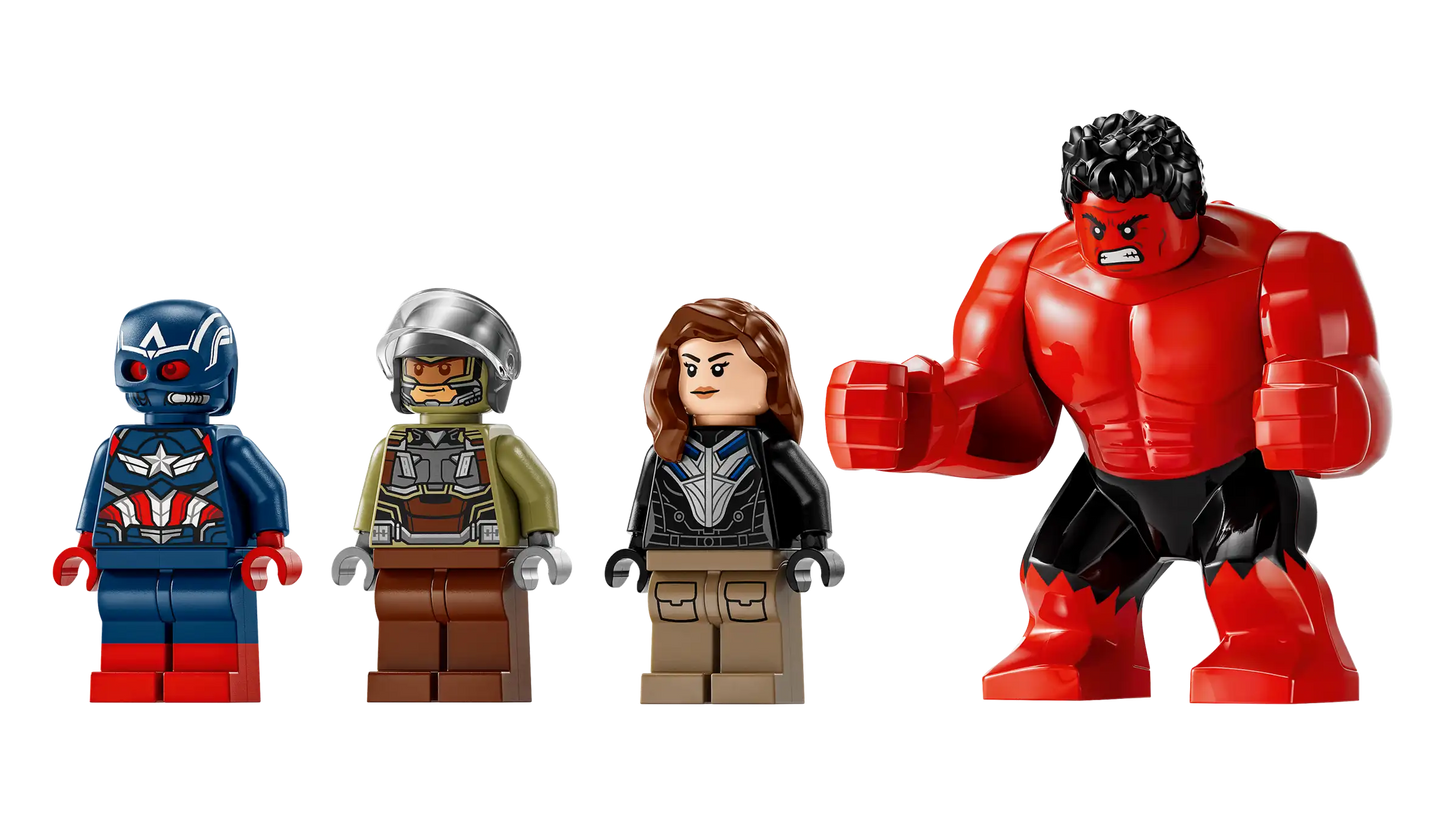 LEGO Marvel Super Heroes Showdown zwischen Captain America und Red Hulk (76292)