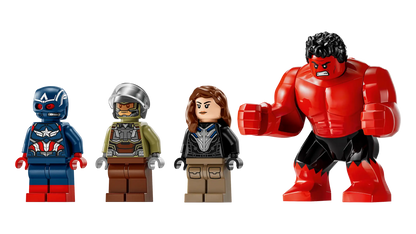 LEGO Marvel Super Heroes Showdown zwischen Captain America und Red Hulk (76292)