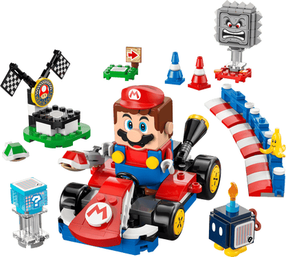 LEGO Super Mario - Mario Kart™ – Interaktiver LEGO® Mario™ & Standard-Kart (72043)