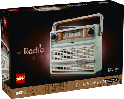 LEGO® Icons Retro-Kofferradio (10334)