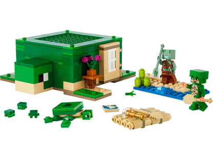 LEGO Minecraft Das Schildkrötenstrandhaus (21254)