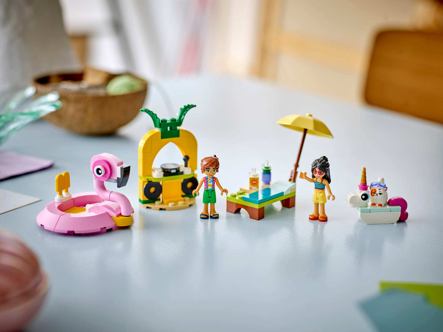 LEGO Friends Poolparty mit Einhorn und Flamingo (42658)