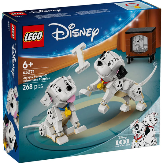 LEGO Disney Die Welpen Lucky und Penny aus 101 Dalmatiner (43271)