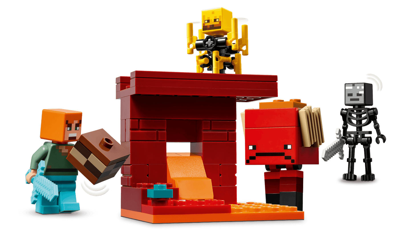 LEGO Minecraft Das Lava Duell im Nether (21266)