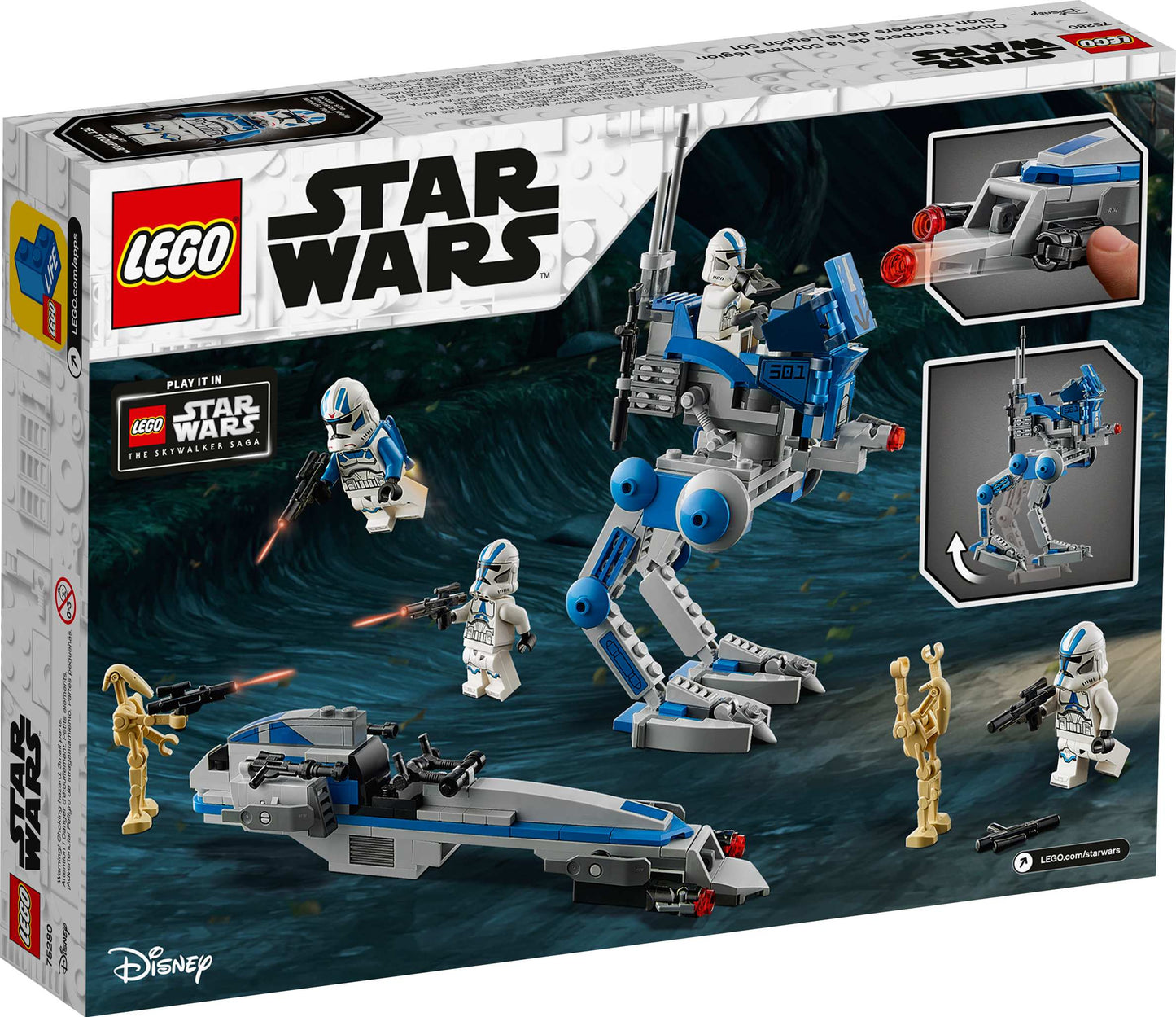 LEGO Star Wars Clone Troopers™ der 501. Legion (75280)