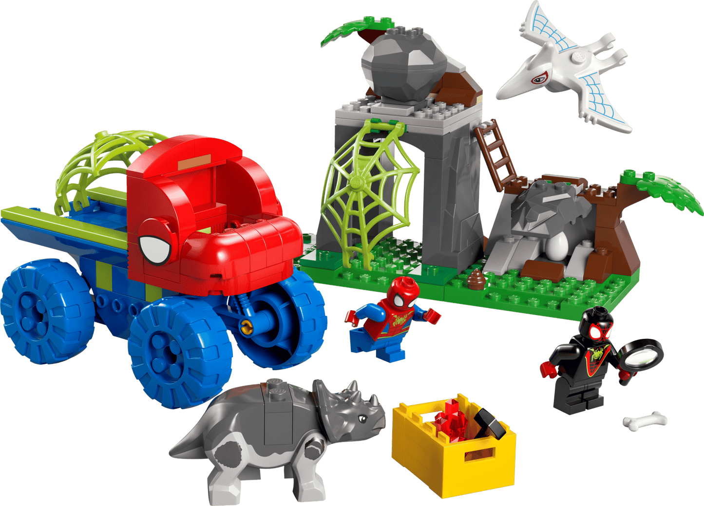 LEGO Marvel Super Heroes Spideys Team auf Rettungsmission im Dino-Truck (11199)