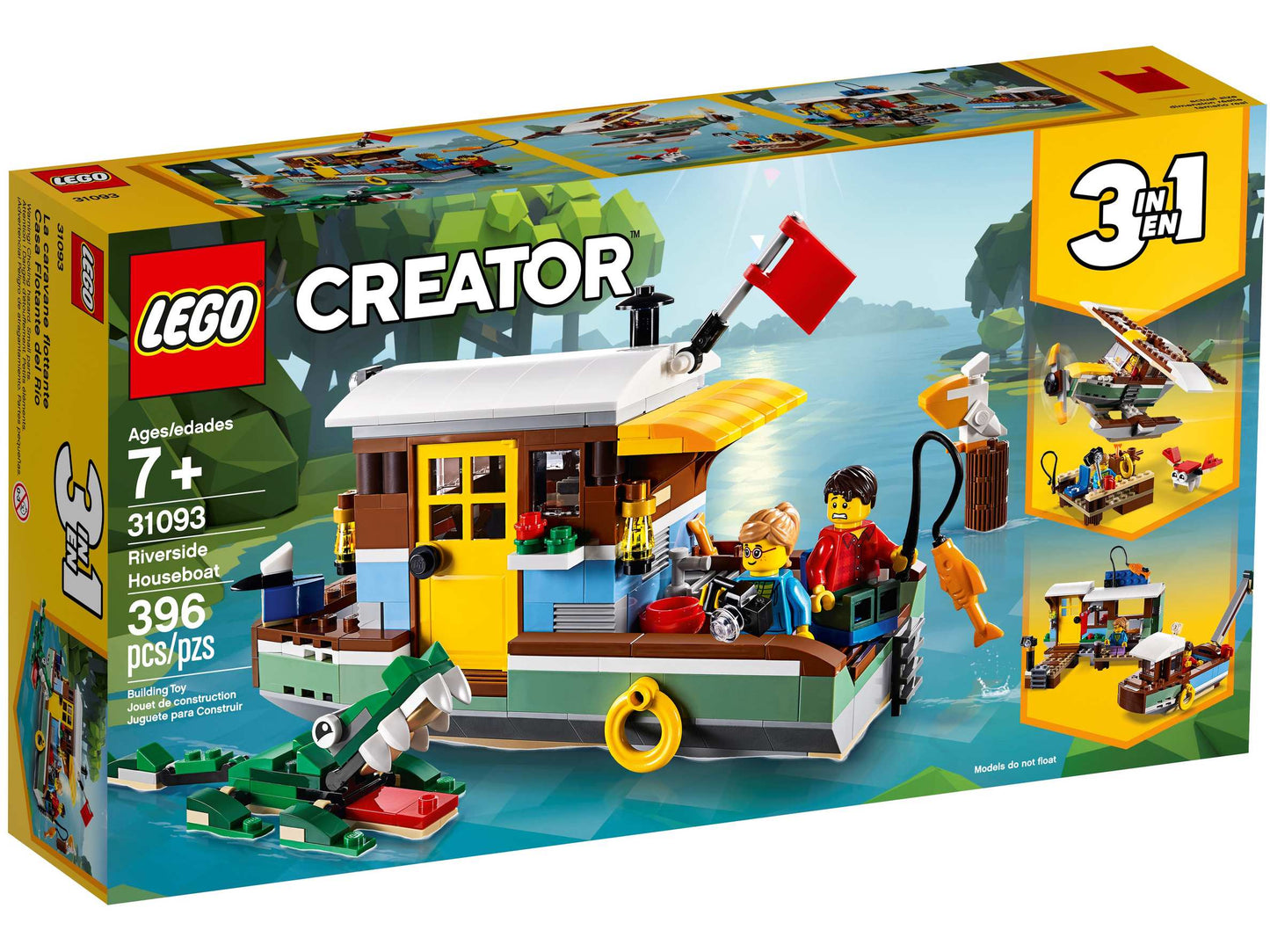 LEGO Creator 3in1 Hausboot (31093)