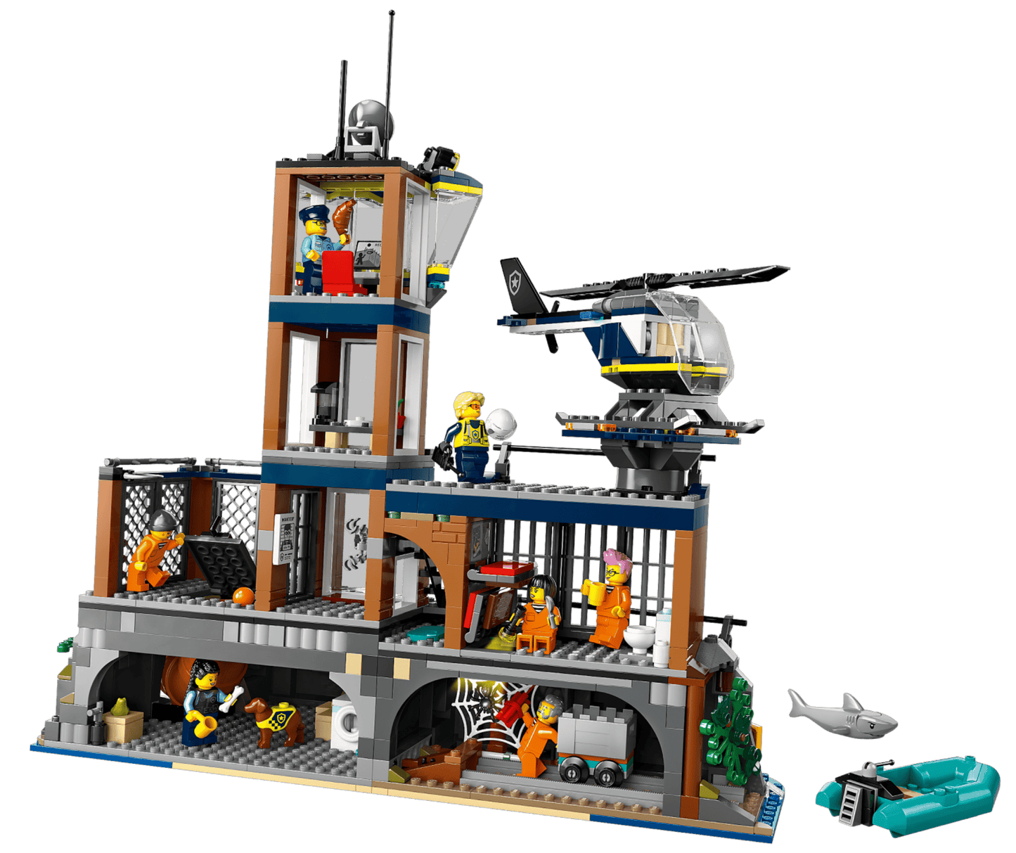 LEGO City Polizeistation auf der Gefängnisinsel (60419)
