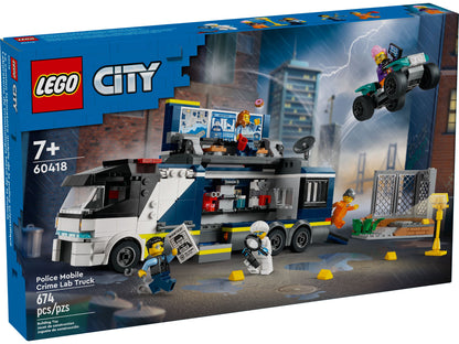 LEGO City Polizeitruck mit Labor (60418)
