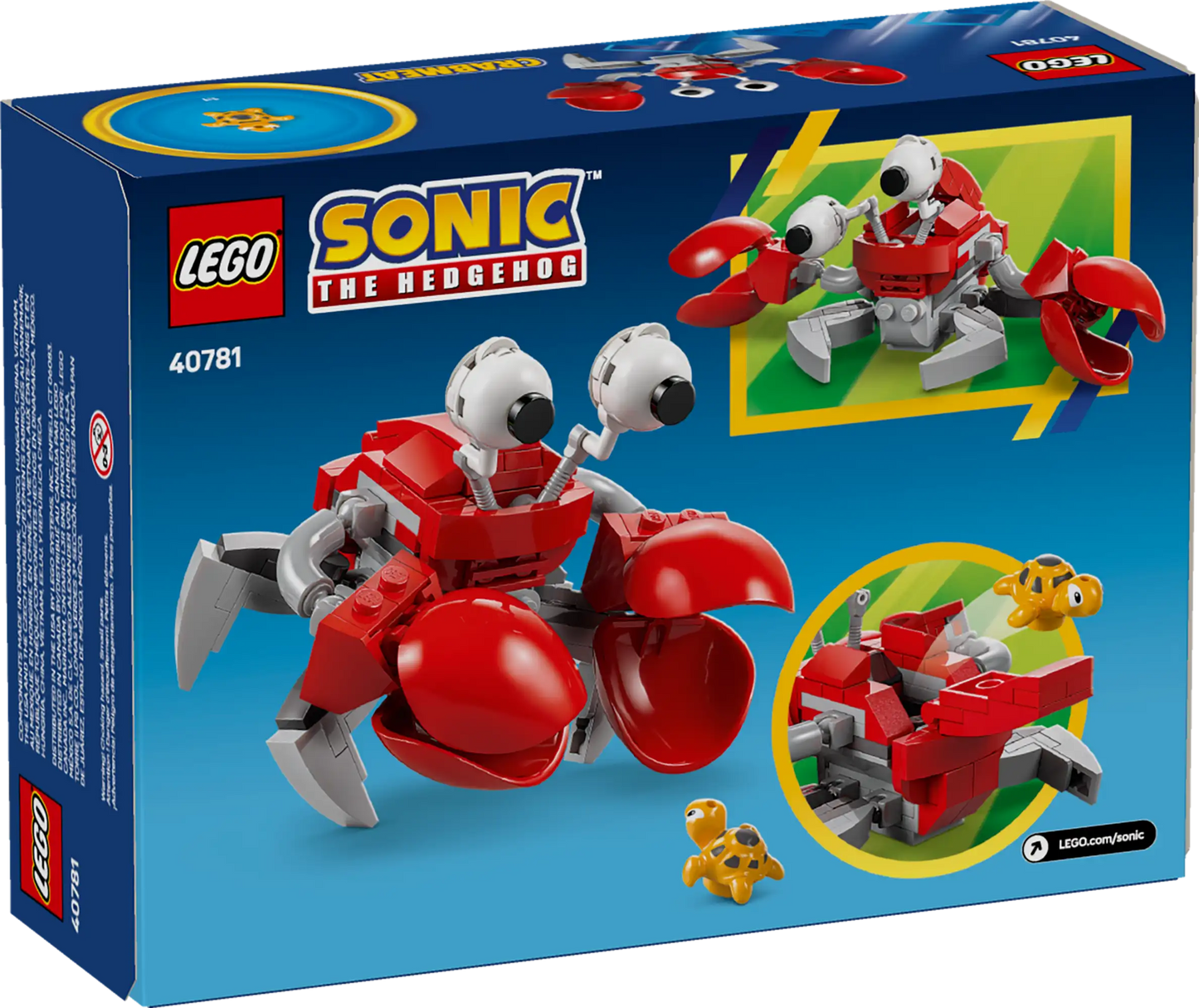 LEGO Sonic The Hedgehog Badnik: Crabmeat (40781)