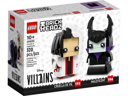 LEGO BrickHeadz Cruella und Maleficent (40620)