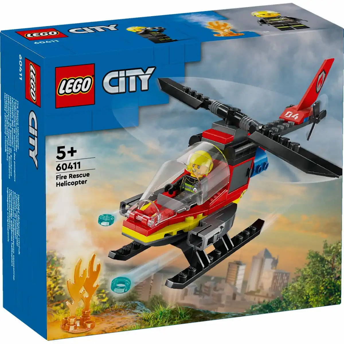 LEGO City Feuerwehrhubschrauber (60411)