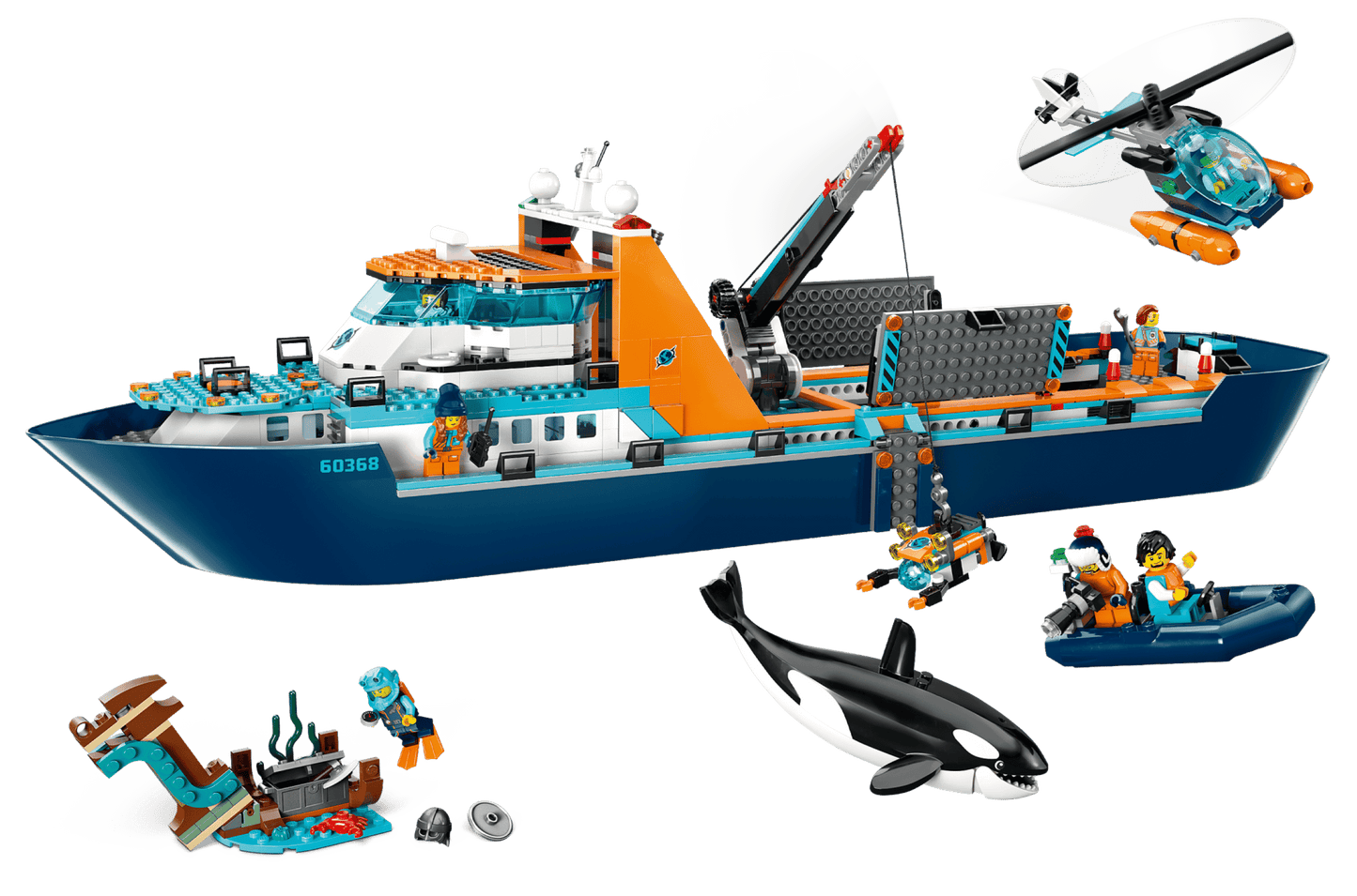LEGO City Arktis-Forschungsschiff (60368)