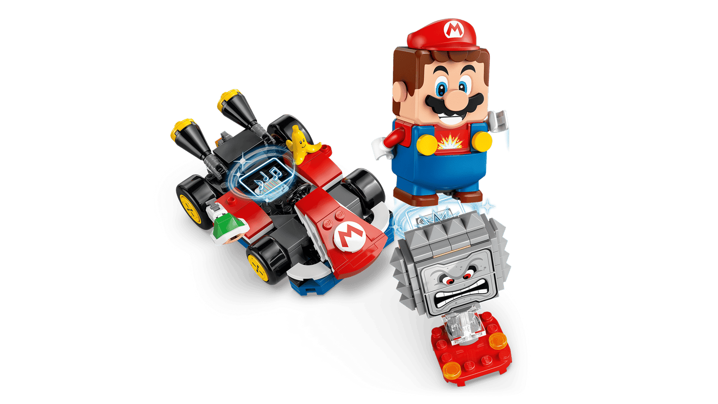 LEGO Super Mario - Mario Kart™ – Interaktiver LEGO® Mario™ & Standard-Kart (72043)