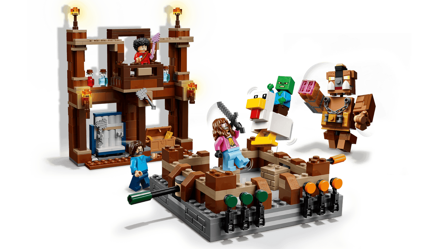 LEGO Minecraft Waldanwesen mit Boxring (21272)