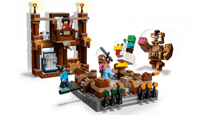 LEGO Minecraft Waldanwesen mit Boxring (21272)