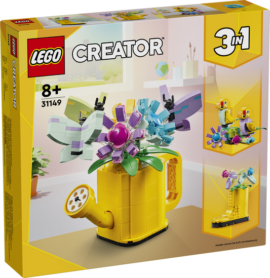 LEGO Creator 3in1 Gießkanne mit Blumen (31149)