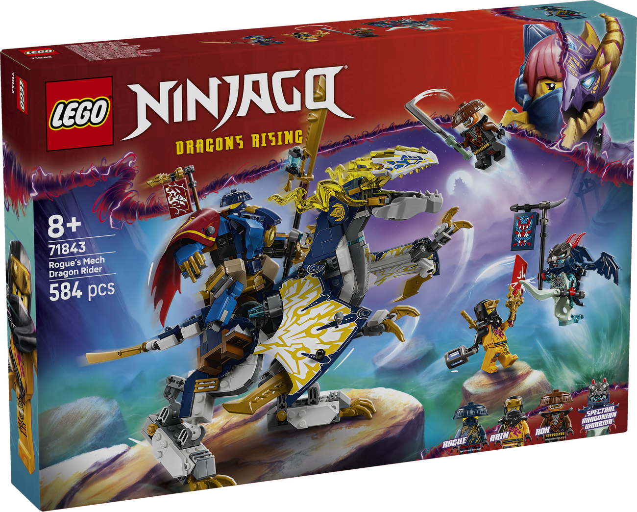 LEGO Ninjago Rogues Mech-Drachenreiter (71843)