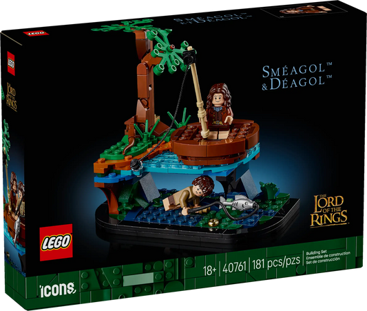LEGO Icons Der Herr der Ringe: Sméagol™ & Déagol™ (40761)